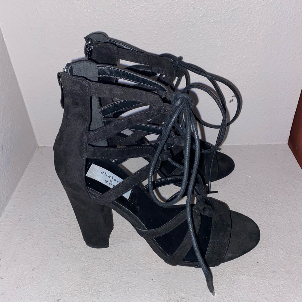Chelsea & Zoe Strappy Heels